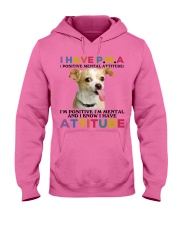 Chihuahua i have attitude chihuahua lovers Hooded Sweatshirt tile