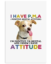 Chihuahua i have attitude chihuahua lovers Vertical Poster tile