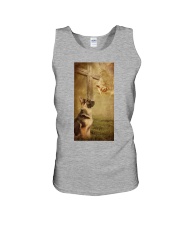 German shepherd god is great dog mom Unisex Tank tile