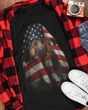 German shepherd special flag dog moms Classic T-Shirt apparel-classic-tshirt-lifestyle-front-163