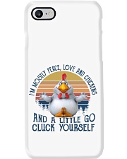 Chicken a little go chicken lovers Phone Case tile