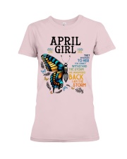 Butterfly i am the storm insects bugs lover Premium Fit Ladies Tee tile