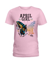 Butterfly i am the storm insects bugs lover Ladies T-Shirt tile