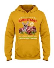 Chihuahua joy of Christmas gift for dog lover Hooded Sweatshirt tile