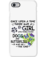 Butterfly dog it was me the end Phone Case tile