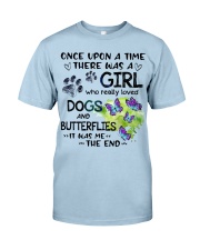 Butterfly dog it was me the end Classic T-Shirt tile