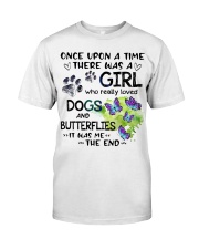 Butterfly dog it was me the end Classic T-Shirt front