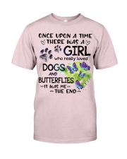 Butterfly dog it was me the end Premium Fit Mens Tee tile