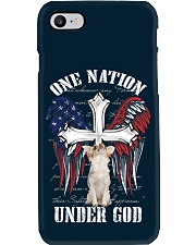 Chihuahua one nation under god dog mom Phone Case tile