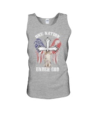 Chihuahua one nation under god dog mom Unisex Tank tile