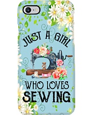 Sewing A girl who loves Gift for you Phone Case i-phone-8-case