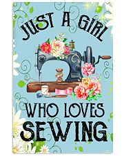 Sewing A girl who loves Gift for you Vertical Poster tile