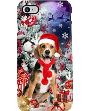 Beagle and Christmas gift box gift for dog lovers Phone Case tile