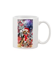 Beagle and Christmas gift box gift for dog lovers Mug tile