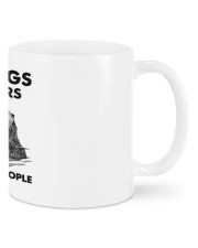 Otter and dog three people Mugs tile