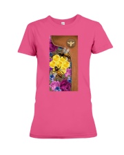 Bee magical insects bugs lover Premium Fit Ladies Tee tile