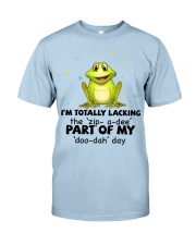 Frog i am totally frog lover Classic T-Shirt tile