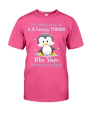 Penguin annoying people penguin lover Classic T-Shirt tile