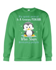 Penguin annoying people penguin lover Crewneck Sweatshirt tile