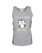 Penguin annoying people penguin lover Unisex Tank tile