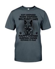 German Shepherd Nothing to fear Gift for you Classic T-Shirt tile