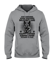 German Shepherd Nothing to fear Gift for you Hooded Sweatshirt tile