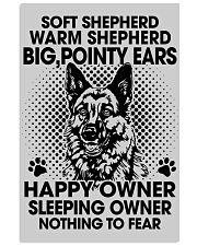 German Shepherd Nothing to fear Gift for you Vertical Poster tile