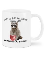 Raccoons And Coffee make me happy Gift for you Mugs tile