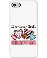 Grandma live love spoil Phone Case tile