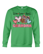 Grandma live love spoil Crewneck Sweatshirt tile