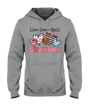 Grandma live love spoil Hooded Sweatshirt tile