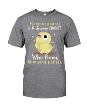 Parrot annoying people poops parrot lovers jl Classic T-Shirt front