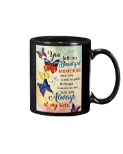 Butterfly always at my side insects bugs lover Mug tile