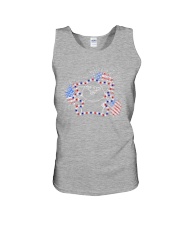 Pig flag fireworks pig lovers Unisex Tank tile