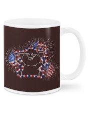 Pig flag fireworks pig lovers Mugs tile