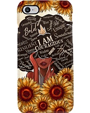 Sunflower I am courageous Gift for you Phone Case i-phone-8-case