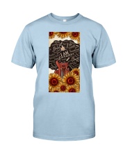 Sunflower I am courageous Gift for you Classic T-Shirt tile