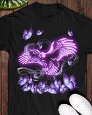 Eagle magical purple eagle lovers bird lovers Classic T-Shirt apparel-classic-tshirt-lifestyle-front-160