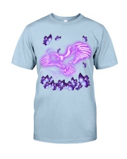 Eagle magical purple eagle lovers bird lovers Classic T-Shirt tile
