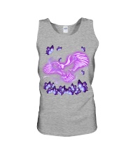 Eagle magical purple eagle lovers bird lovers Unisex Tank tile