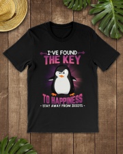 Penguin stay away idiots penguin lovers Classic T-Shirt lifestyle-mens-crewneck-front-18