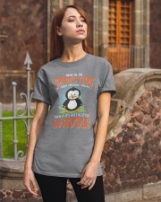 Penguin move in the direction penguin lover Classic T-Shirt apparel-classic-tshirt-lifestyle-06