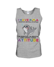 Dolphin i have attitude dolphin lovers Unisex Tank tile