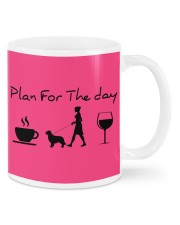 Golden retriever plan for the day dog mom Mugs tile