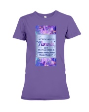 Nonnie my nickname Premium Fit Ladies Tee tile