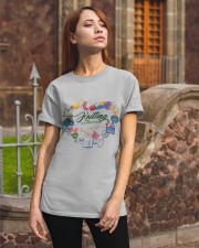 Knitting Work of heart Gift for you Classic T-Shirt apparel-classic-tshirt-lifestyle-06