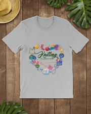 Knitting Work of heart Gift for you Classic T-Shirt lifestyle-mens-crewneck-front-18