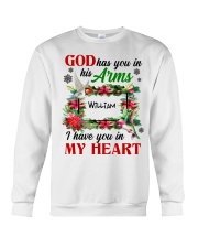 Hummingbird have you in heart personalized f Crewneck Sweatshirt front