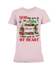 Hummingbird have you in heart personalized f Premium Fit Ladies Tee tile