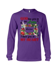 Hummingbird have you in heart personalized f Long Sleeve Tee tile